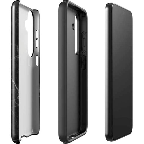 Black Marble Galaxy S24 Impact Case